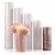 Bika Candles Lotuskerze Taube vereist mit 17 cm Höhe