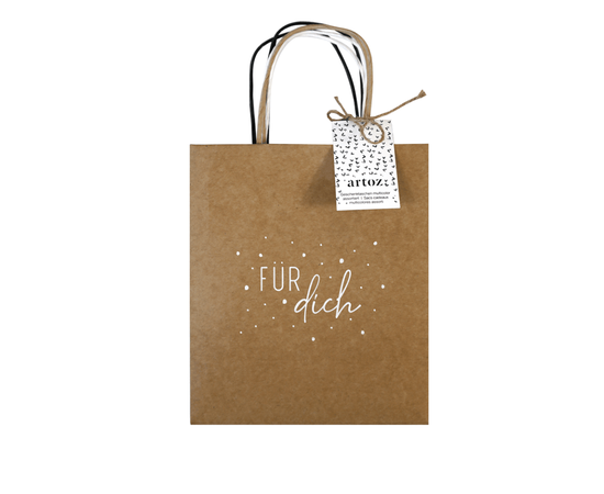 Artoz Geschenktaschen Für dich Swiss Design 18 × 21 × 10 cm
